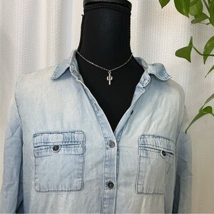 Light Blue Denim Shirt